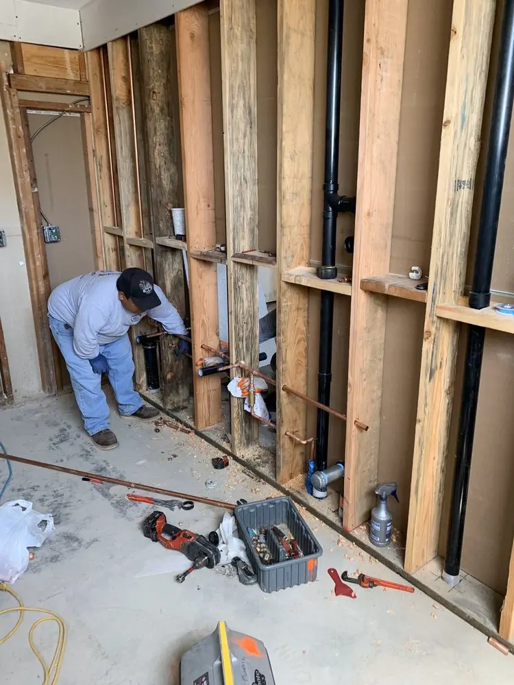 Commercial rough-in plumbing for Commercial Plumbing in Monroeville
